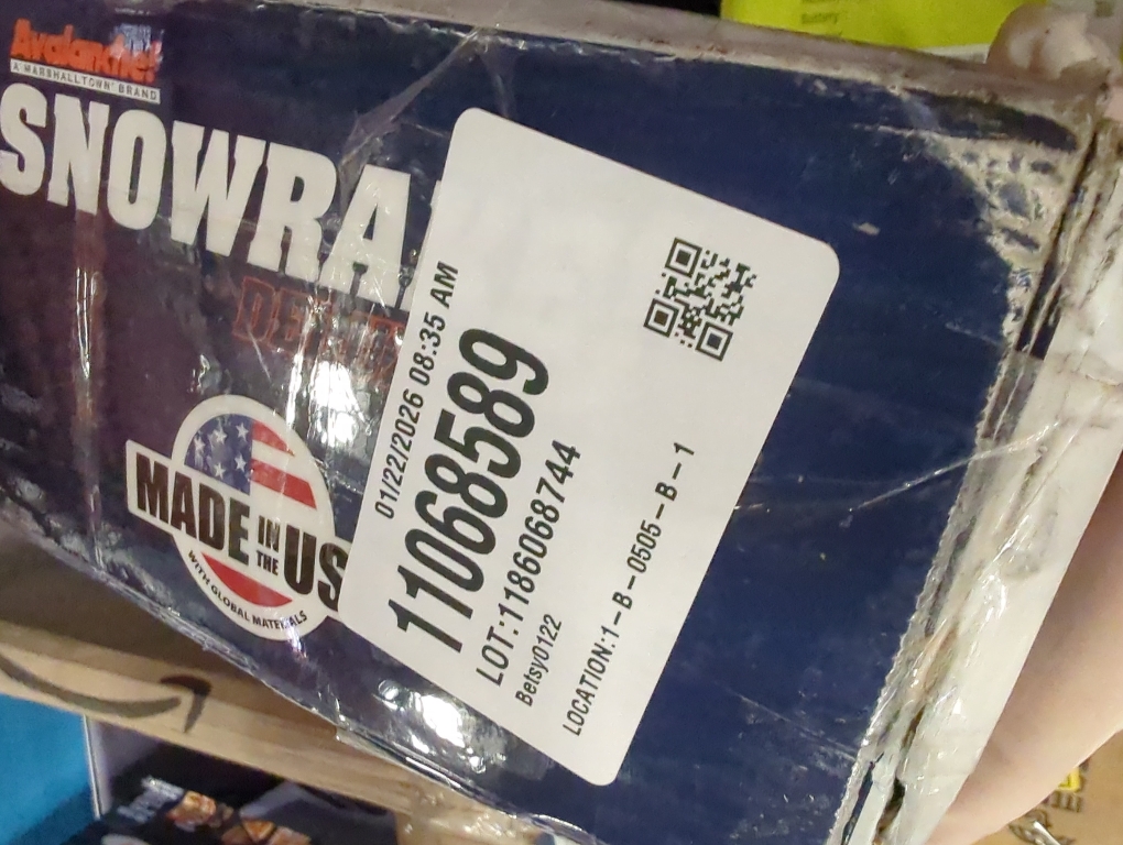 Avalanche Deluxe 24 in. W X 20 ft. L Poly Wheeled Roof Rake