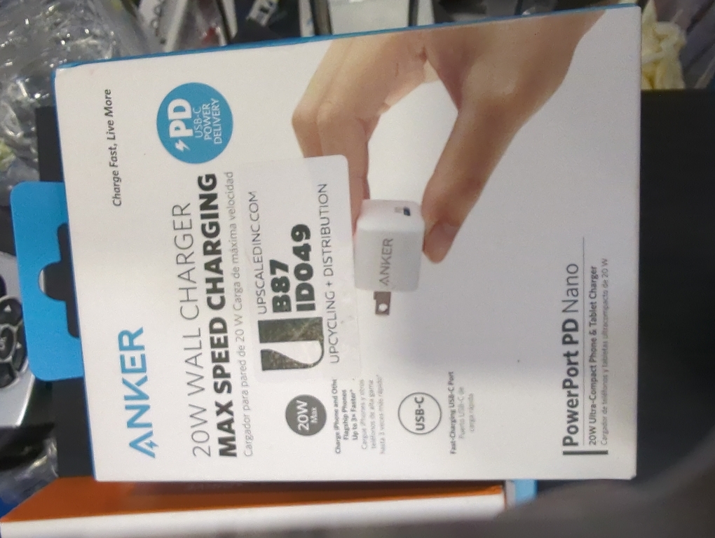 Anker Nano 20W 1-Port USB-C Wall Charger - White