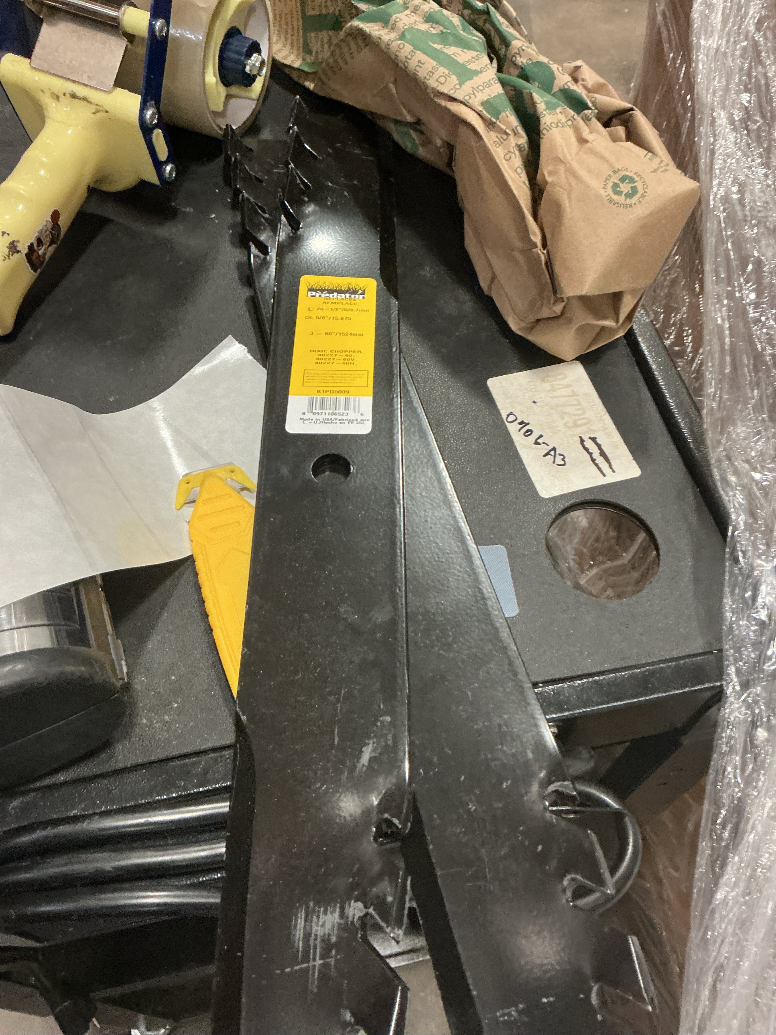 Predator B1pd5009 Mower Blade 20-1/2-in X 5/8-in