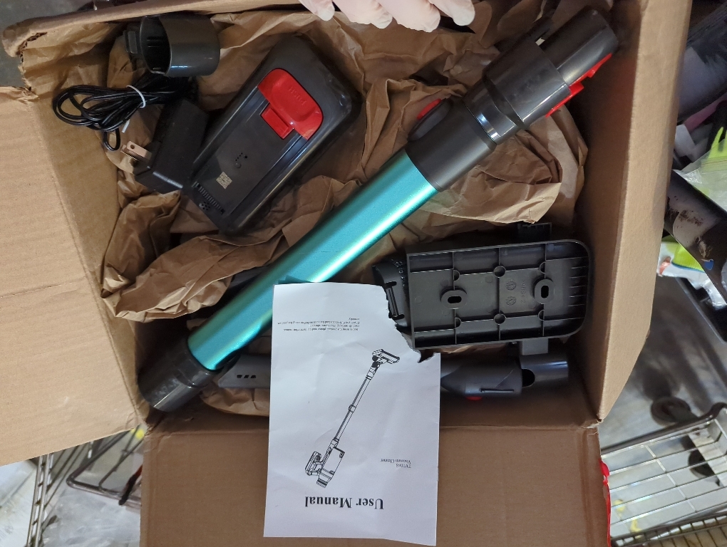 Cordless Vacuum Cleaner, Upgraded 580W 48KPA 65Mins Vacuum Cleaners for Home, Cordless Stick Vacuum Cleaner with Self-Standing and LED Screen, Anti-Tangle Wireless Vacuum for Pet Hair/Carpets/Floors