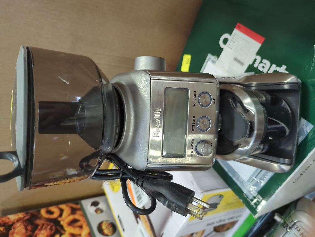 Breville - Smart Grinder Pro 12-Cup Coffee Grinder - Stainless Steel