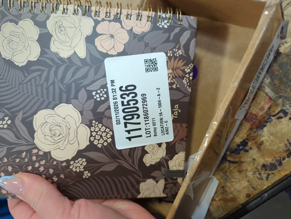 2026 Planner, Weekly and Monthly Calendar Planner for Women, Jan 2026 - Dec 2026, Hardcover Planning Agenda book with Tabs, Spiral Bound, Inner Pocket, Perfect for School Office Supplies, 6.3 x 8.5 - Wild Rose