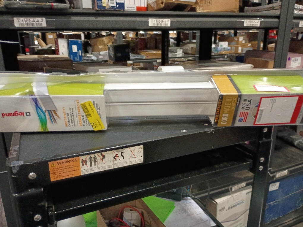 CordMate II Plastic Cord Cover Kit White (WMC332)