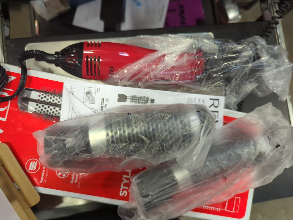 Revlon 1200W Perfect Style Hot Air Kit | Style, Curl, and Volumize, 3 Piece Set