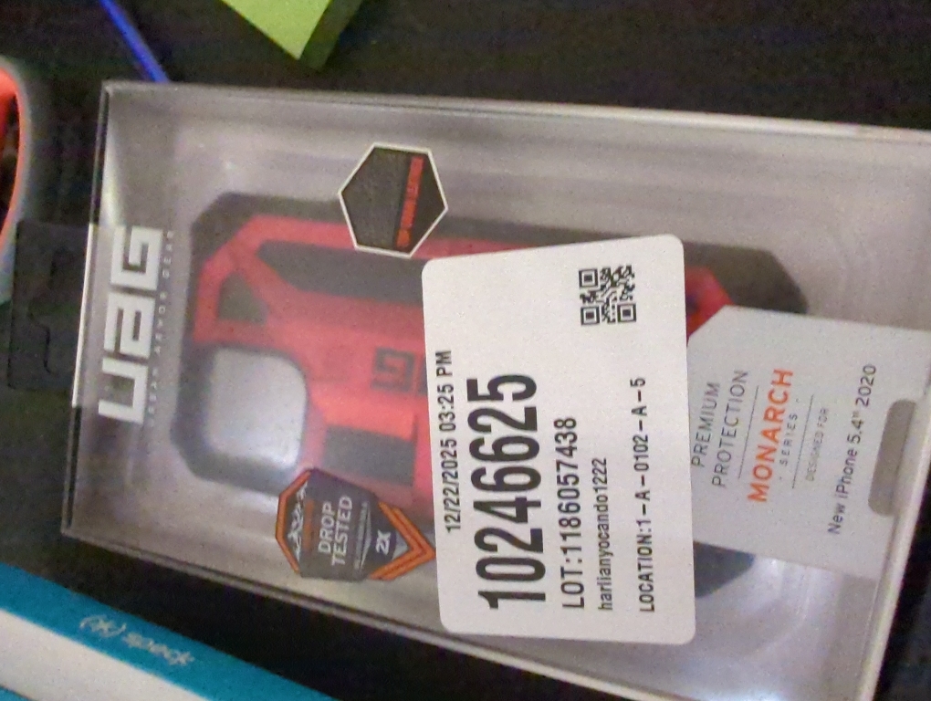 UAG - Monarch Series Hard Shell Case for iPhone 12 Mini - Crimson