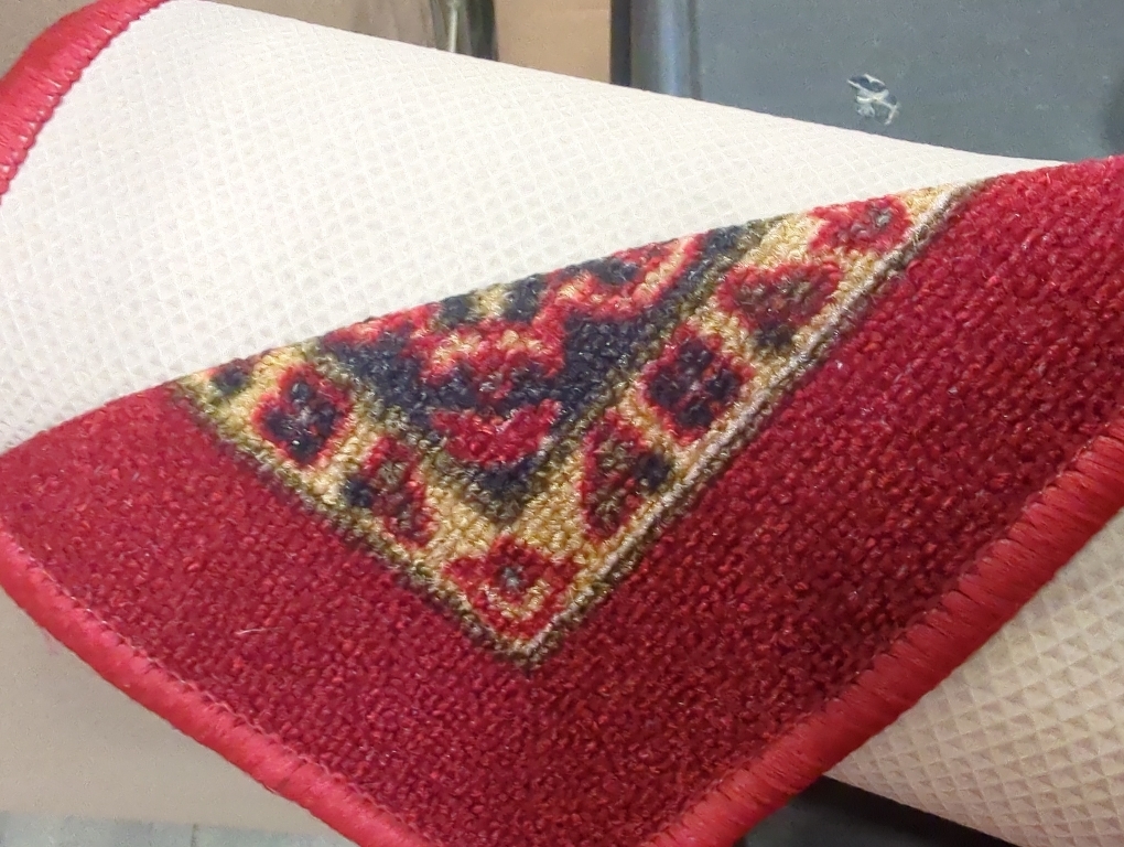 Size small Color red area rug