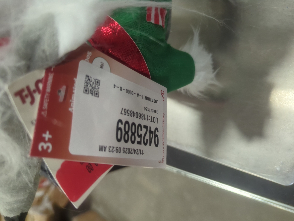 Gemmy Animated Dapper Chinese Crested Dog Rocking Around The Christmas Tree