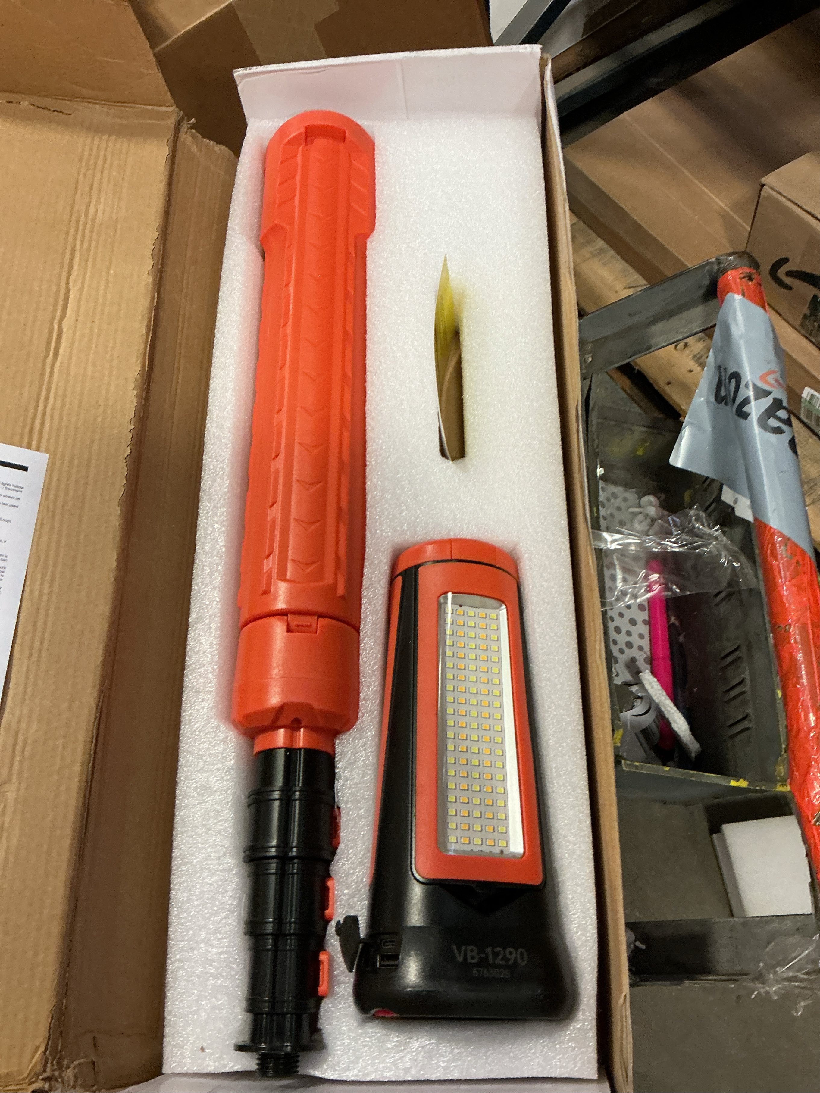 Camping Light with Stand 85.9 Rechargeable Cordless 5500 High Lumens LED Work Light, 10000mAh Solar Magnetic Waterproof Emergency, Dimmable Camping Essentials Gear with Detachable Tripod