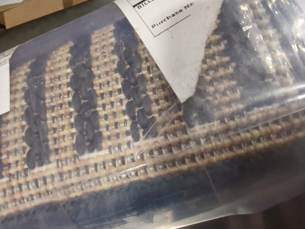 nuLOOM 2' x 3' Outdoor Area Rug, Casual Design With Striped Border, Stain Resistant, Highly Durable, For Patio, Balcony, Bedroom, Living Room, Dining Room, Bathroom, Dark Grey