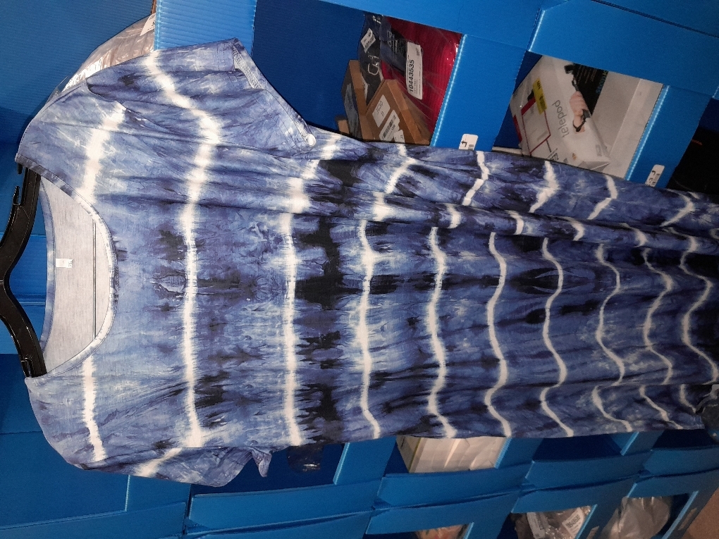 AHAIJ Women Summer Casual Maxi Dress Floral Printed Loose Pockets Short Sleeve Split Boho Dresses