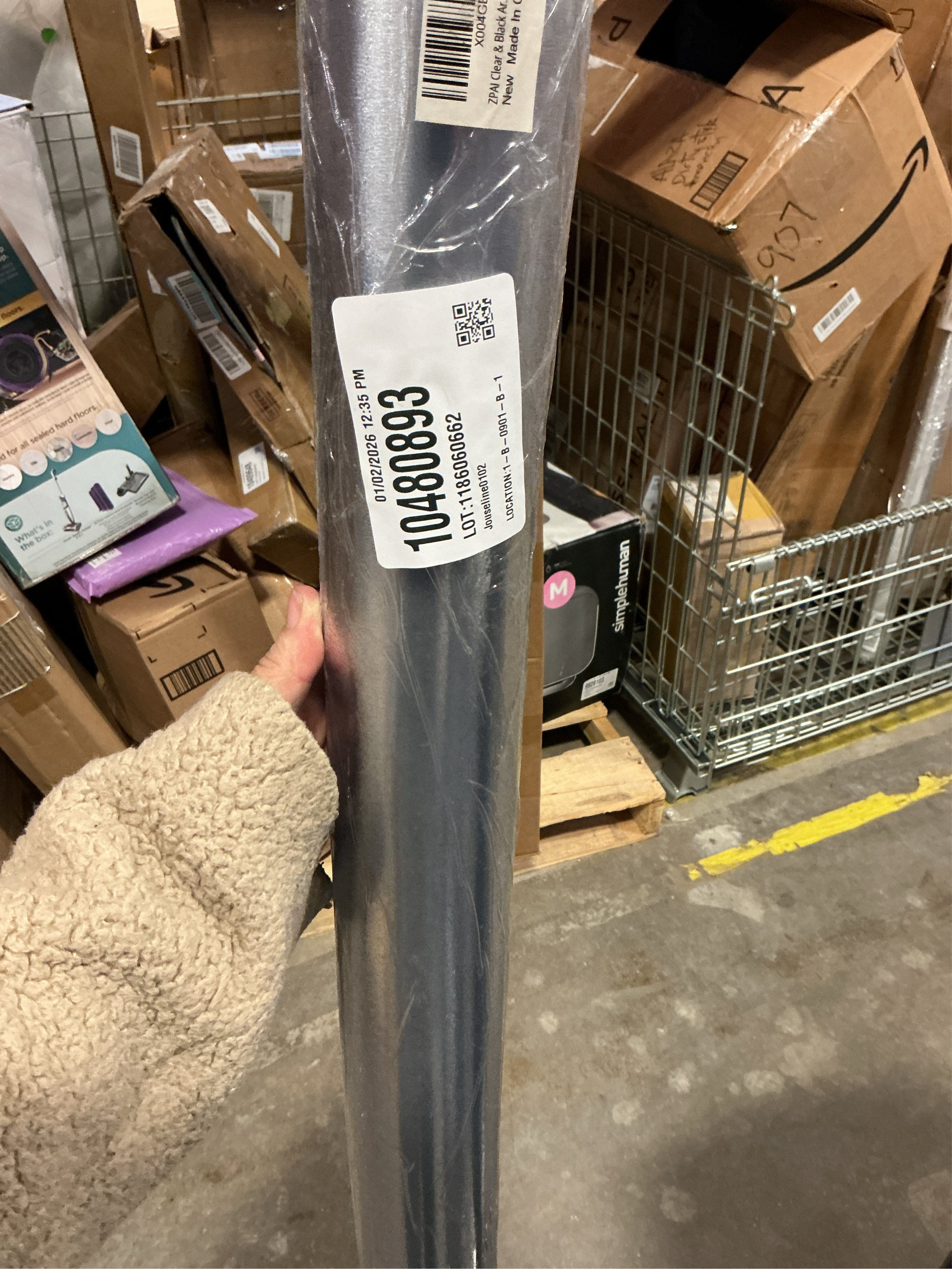 Clear Plastic Floor Mat for Under Dining Table, 5'×7' Large No Slip Waterproof Vinyl Area Rug for Home, Anti-Spill Hard Floor Protector Cover for Living Room, Splat Mat for Under High Chair