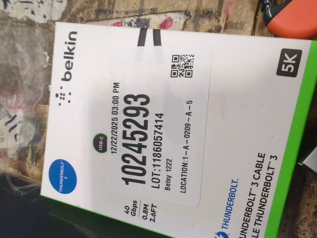 Belkin Thunderbolt 3 Cable, F2CD084