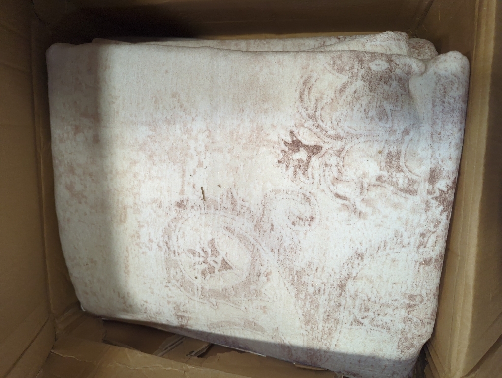 Area Rug 5x7, Washable Rug for Living Room, Large Area Rugs for Bedroom, Vintage Rug 5x7 for Dining Room, Non Slip Soft Low Pile Indoor Carpet for Kitchen, Nursery, Office, Farmhouse, Beige