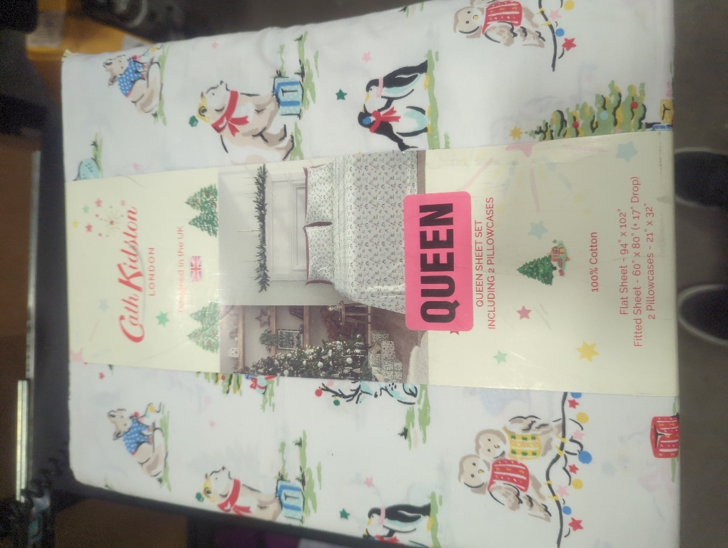 Cath Kidston London Queen Sheet Set