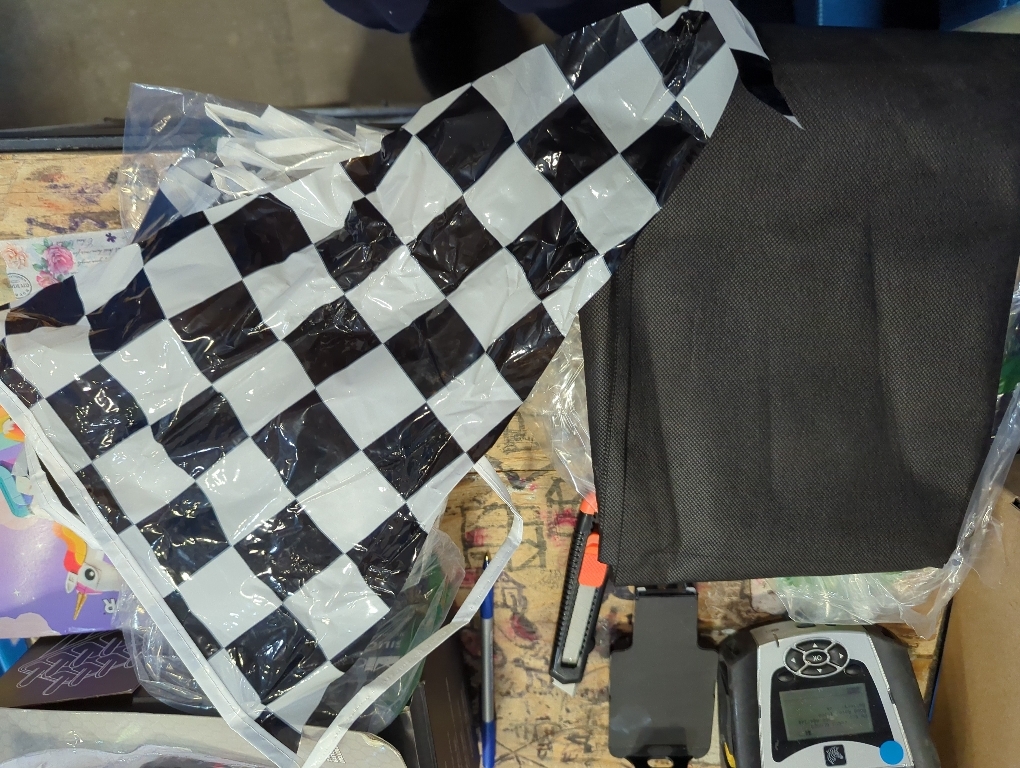 Forplay Women's Checkered Flag, Black, O/S