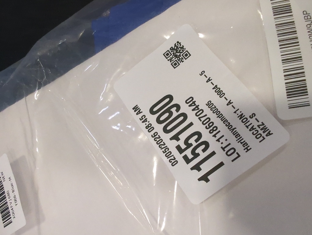 Size L Men’s Short Sleeve Quick Dry Moisture Wicking Active Crew Neck T Shirt - Athletic Running Gym Workout Tee Tops