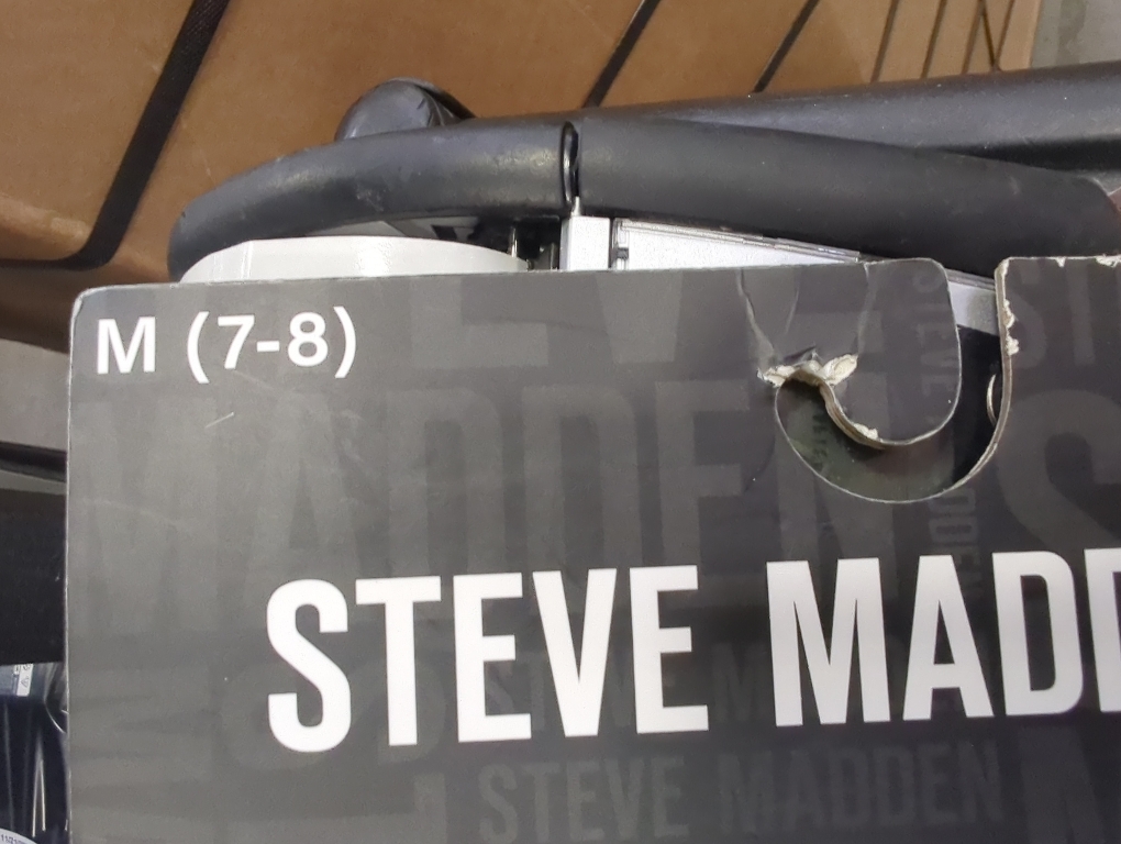 Size M 7/8 Color silver Steve Madden SONIKK Silver Boots Booties Sz M 7/8 Womens NWT Platform