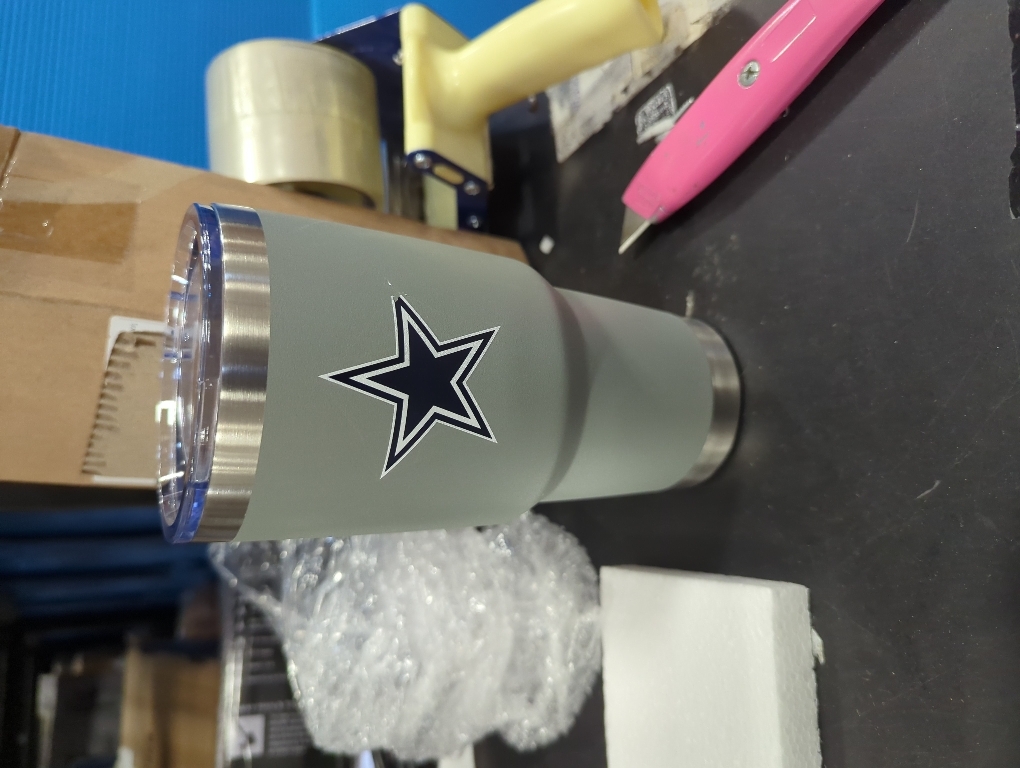 FOCO NFL Team Logo 30oz Insulated Stainless Steel Travel Mug Tumbler