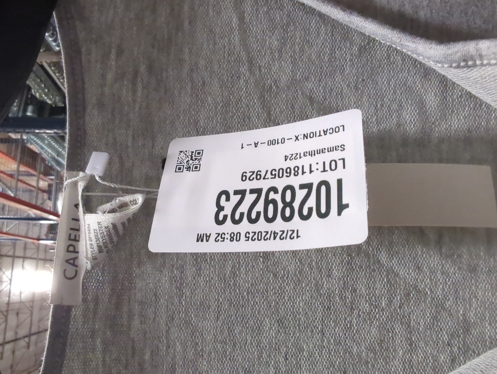 Sleeveless Drawstring Waist Button Tank Romper Heather Grey S