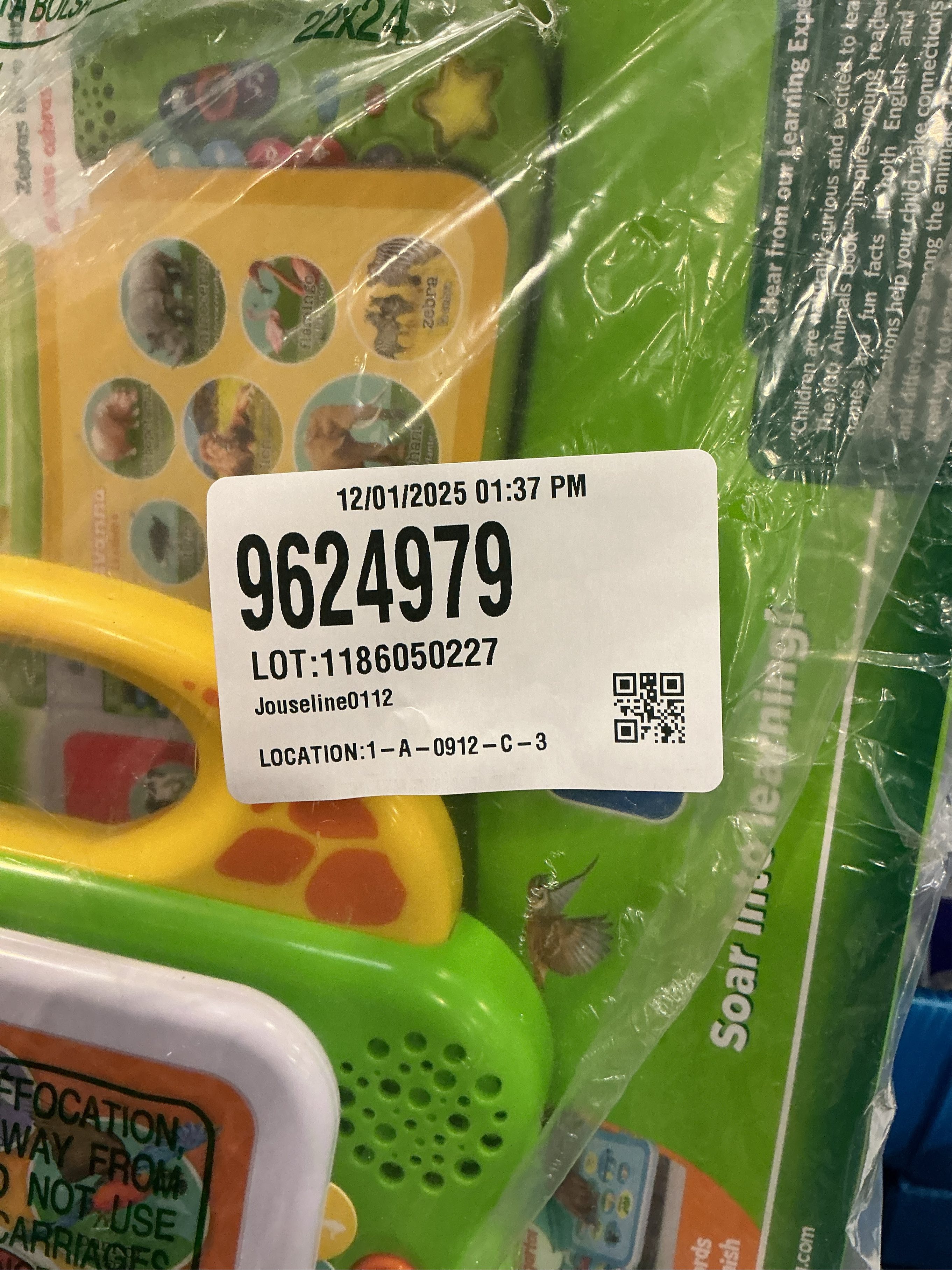 LeapFrog 100 Animals Book