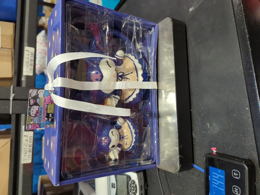 Hello Kitty and friends Kuromi Figural Mug and Figurine Gift Set of 2, 5L x 3.5W x 5H