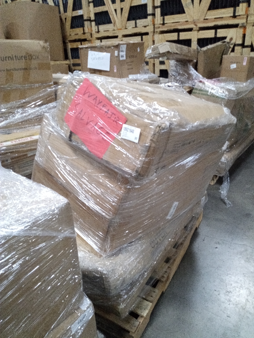 Wayfair Mixed Returns Salvage Pallet