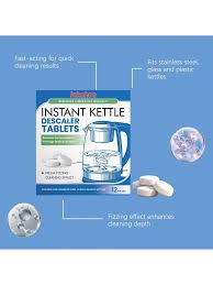 Lemon Scented Effervescent Tablets, For Removing Limescale ...