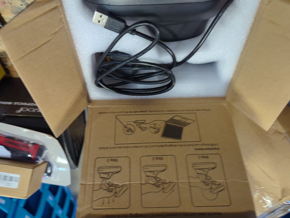 Symcode QR Industrial Bluetooth Barcode Scanner with Wireless Charging Stand, Wireless 2D 1D Bar Code Scanner Drop Protection Shock Dust Proof Hands Free Auto-Sensing Stand Barcode Scanner