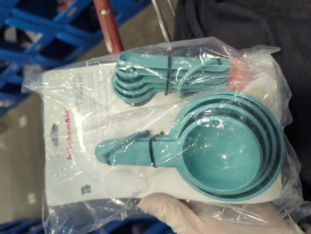 KitchenAid Measuring Cups and Spoon Set, Mineral Water, 9-Piece