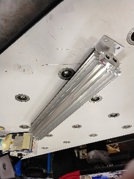 AIVWUMOT  Universal Finned Aluminum Dual Pass Transmission Trans Oil Cooler