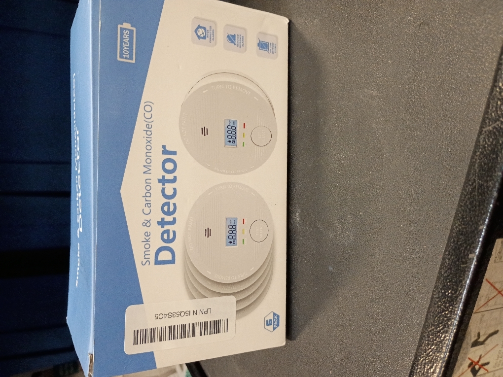 Interconnected Smoke and Carbon Monoxide Detector, 10-Year Battery Wireless Interlinked Smoke & CO Alarm with Dual Sensors, Home Fire & CO Safety Protection (6Pack)