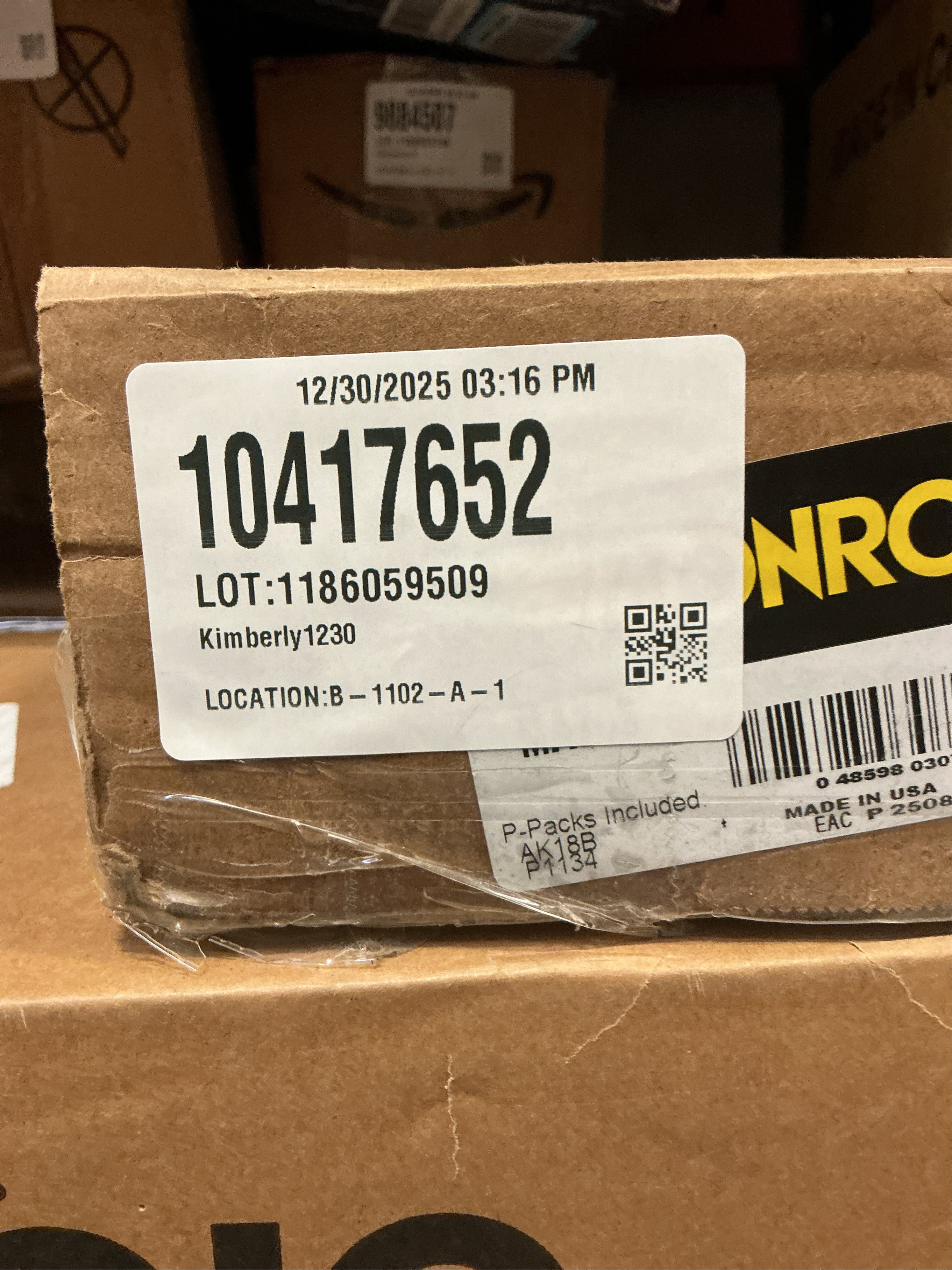 Monroe Max-Air Air Shock Absorber