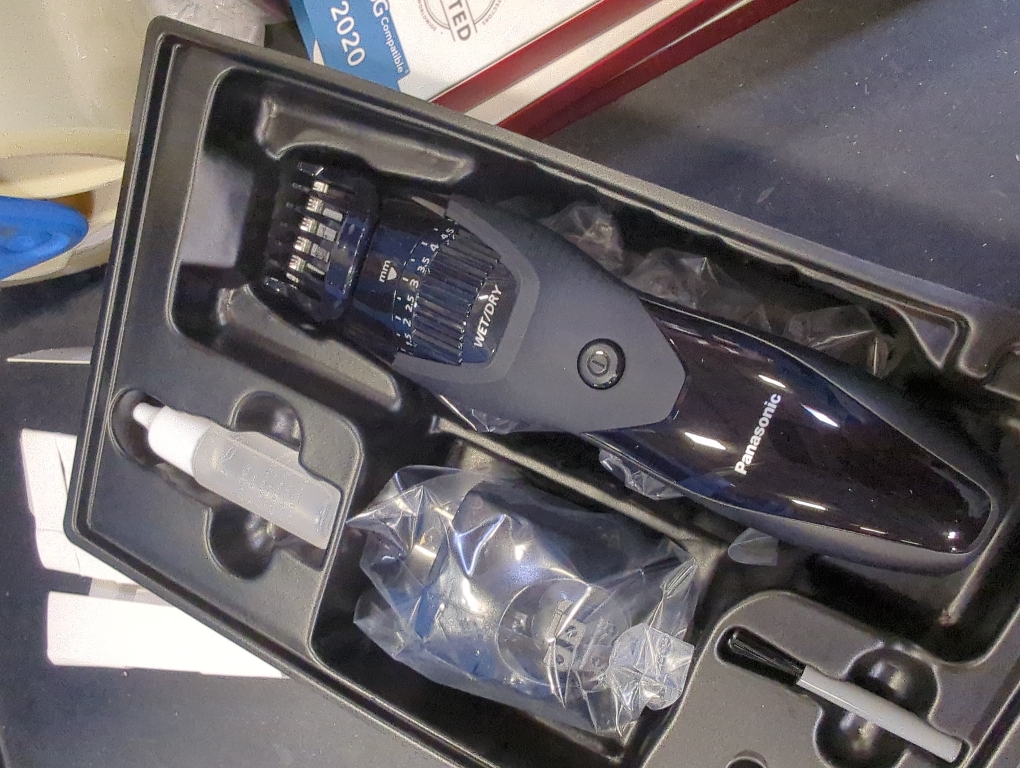 Panasonic Wet & Dry Beard and Hair Trimmer - ER-GB42-K