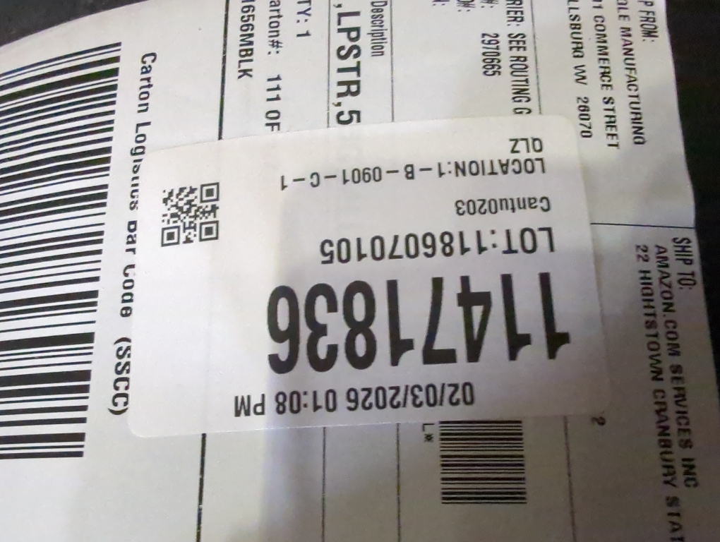 Eagle 55 Gallon Plastic Drum with Lid, Metal Lever-Lock, 36.4x22.5, Open Head Lab Pack Drum Made of Durable, Lightweight HDPE, Withstands Weather and Chemicals, Made in USA, Black, 1656MBLK