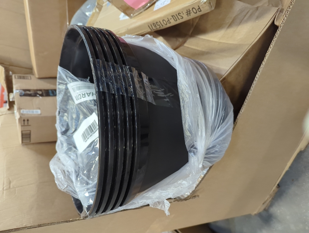 5 Pack 20 Gallon HDPE Nursery Pot Planter Grower Flower Pot