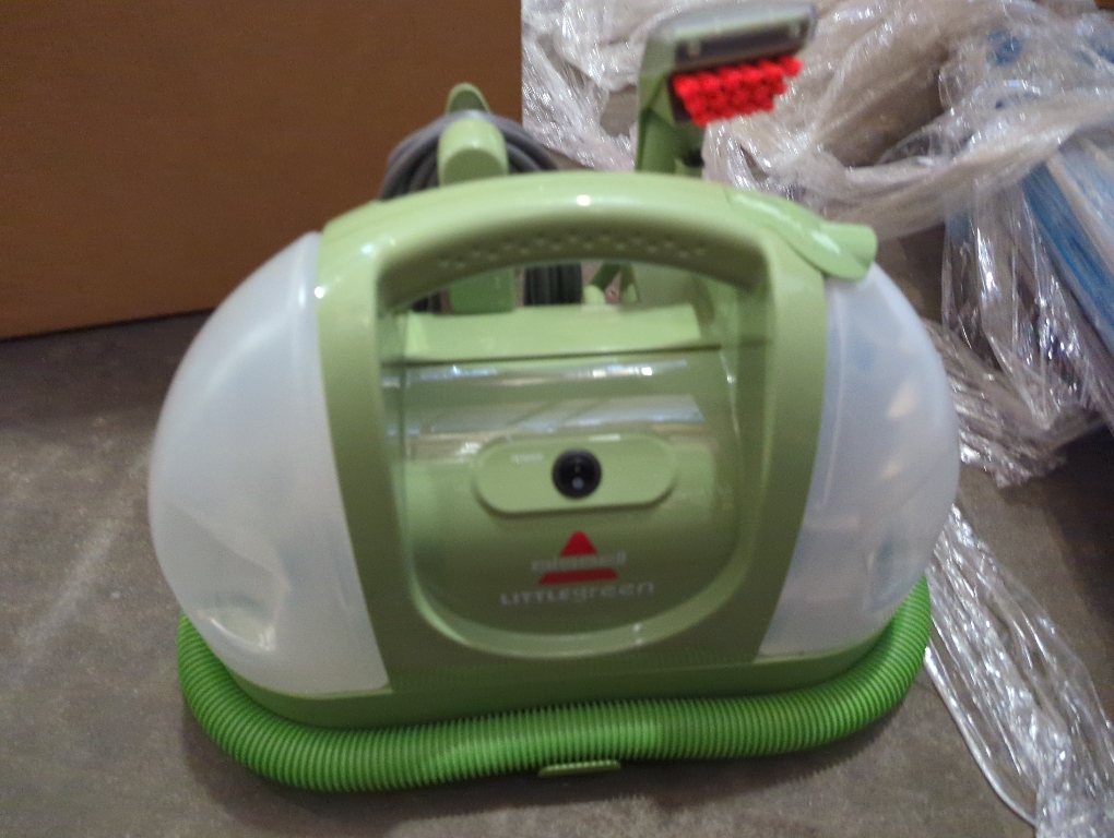 BISSELL Little Green Multi-Purpose Portable Carpet and Upholstery Cleaner, Car and Auto Detailer, with Exclusive Specialty Tools, Green, 1400B