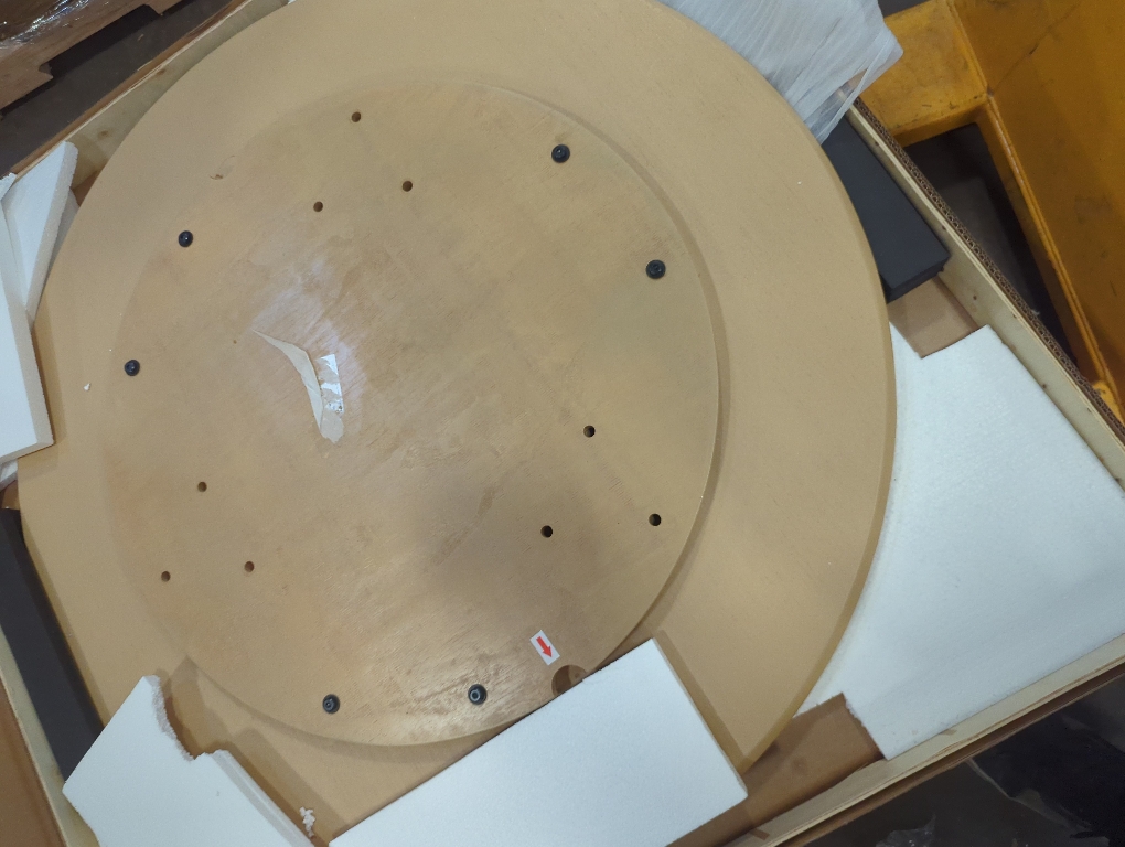 Baguette 40Coffee Round Table Light Brown (2 BOXES)