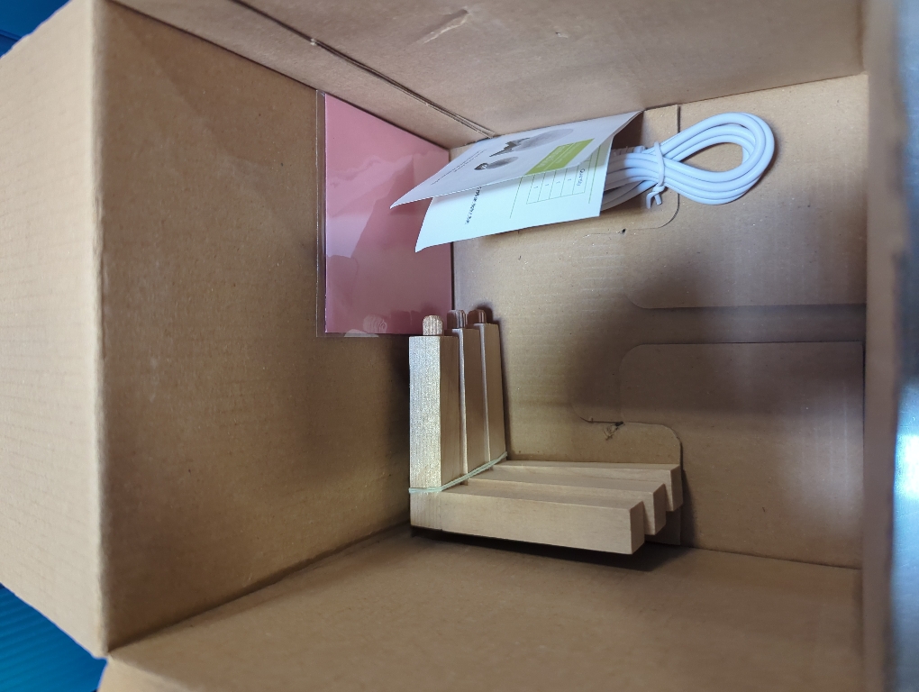 Mydethun Moon Lamp 3D Night Light - 5.9' Christmas Table Decor w/Wooden Base, Gift for Women, Mom & Kids, Bedroom Decor w/Touch-Dimmable & USB Rechargeable, Dual-Color White/Warm Yellow