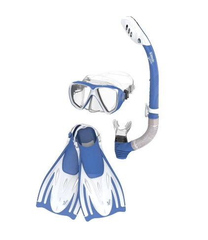 Speedo Dive Snorkel Set (Fins, Mask and Snorkel)
