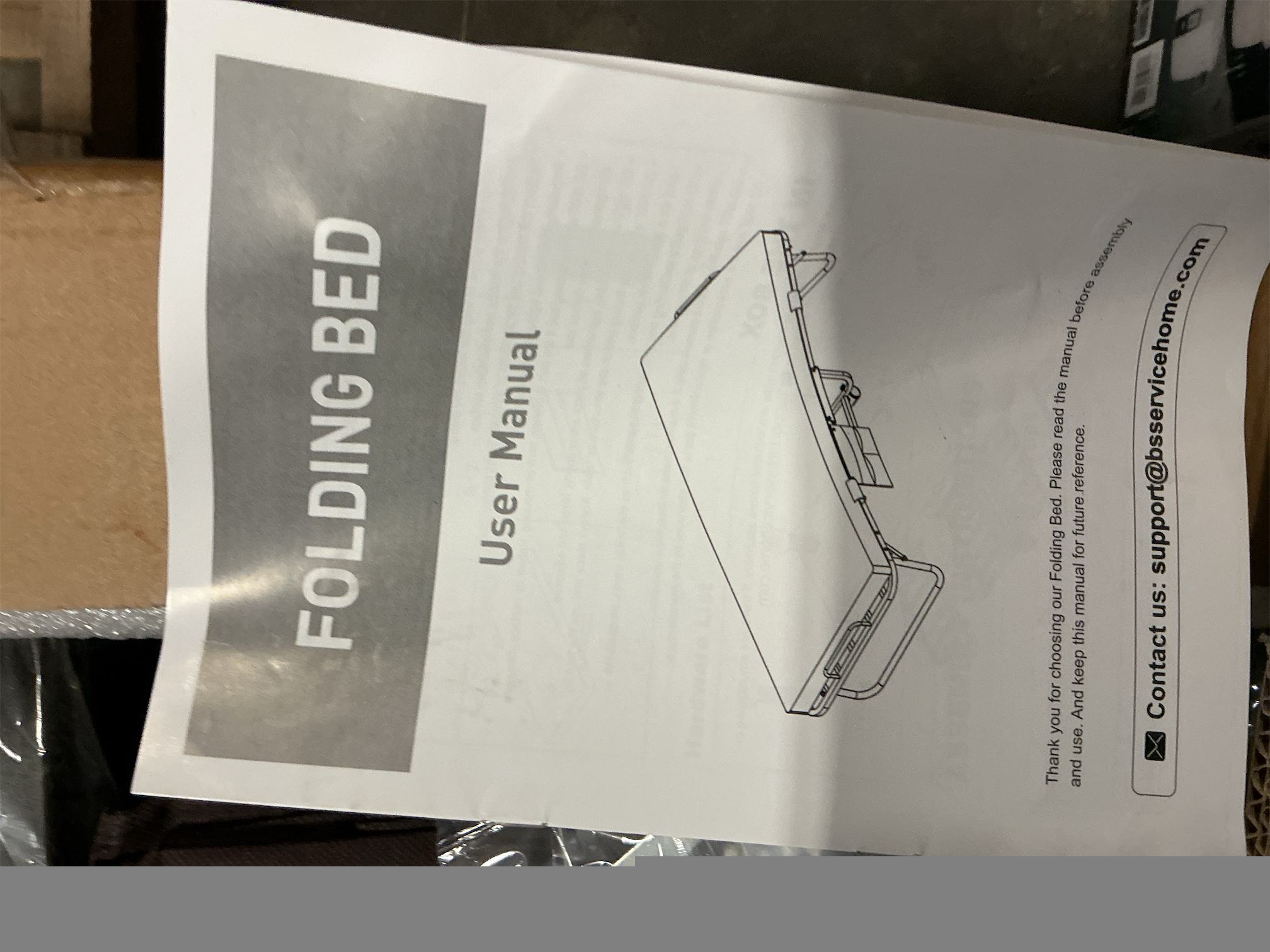 Folding Bed with Mattress, Portable Foldable Bed for Adults, Roll Away Guest on Wheels, Memory Foam Mattress and Metal Frame, Space Saving Fold Up for Easy Storage, 75 x 31