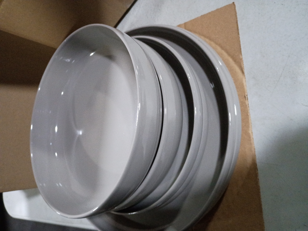 Safdie,  12 Piece Alma Stoneware Dinnerware Set (Choose Color)