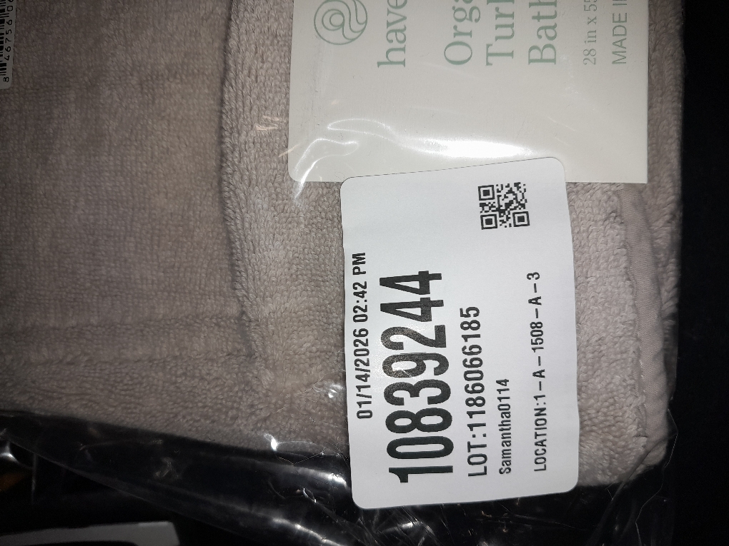 Haven Turkish Cotton Bath Towel in Chateau Grey