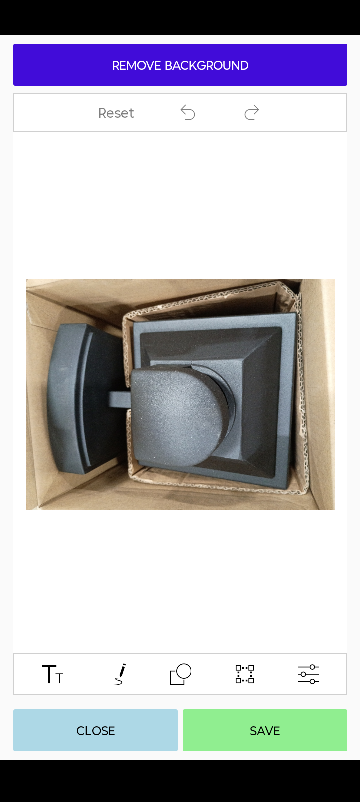 Harbor Breeze 1-Light 11.5-in Black Motion Sensor Outdoor Wall Light (broken glass; no test)