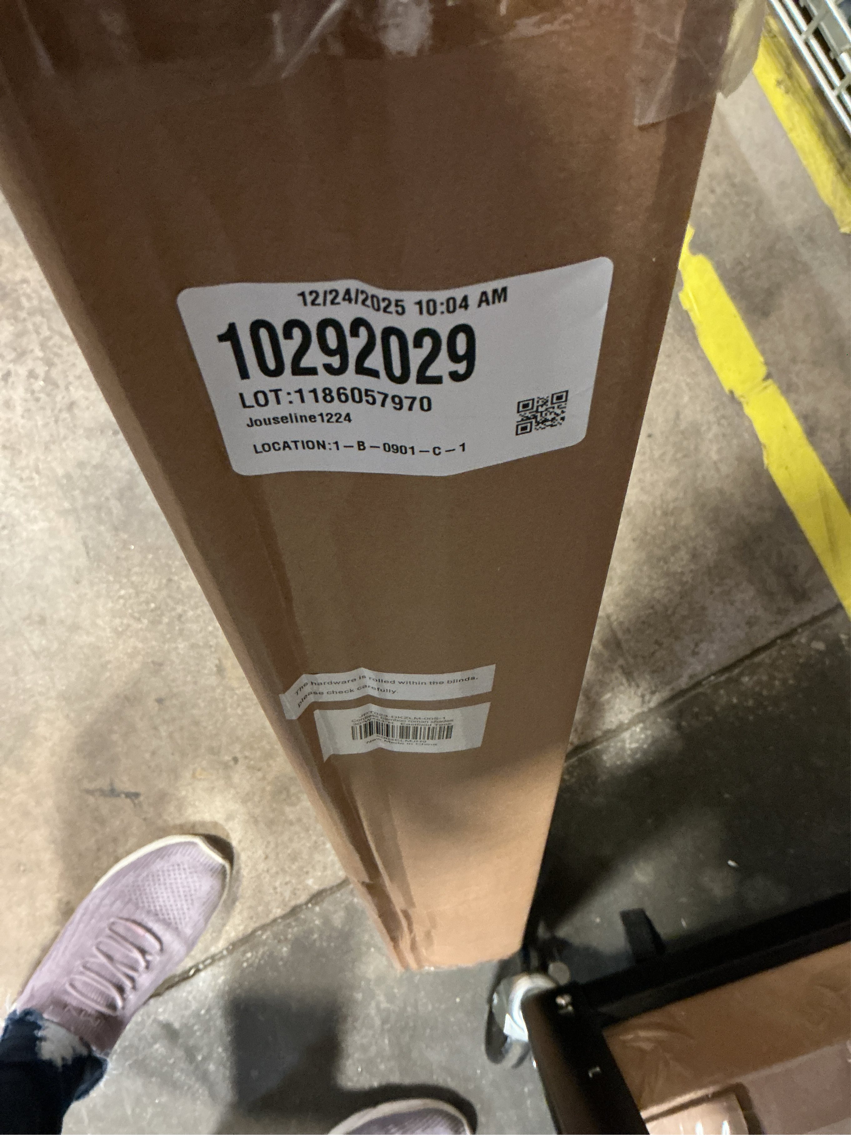 LazBlinds Cordless Bamboo Roman Shades, Privacy Blinds for Interior Windows, Room Darkening Roll Up Bamboo Blinds for Home & Patio, 30 W x 64 H, Highfield Teak