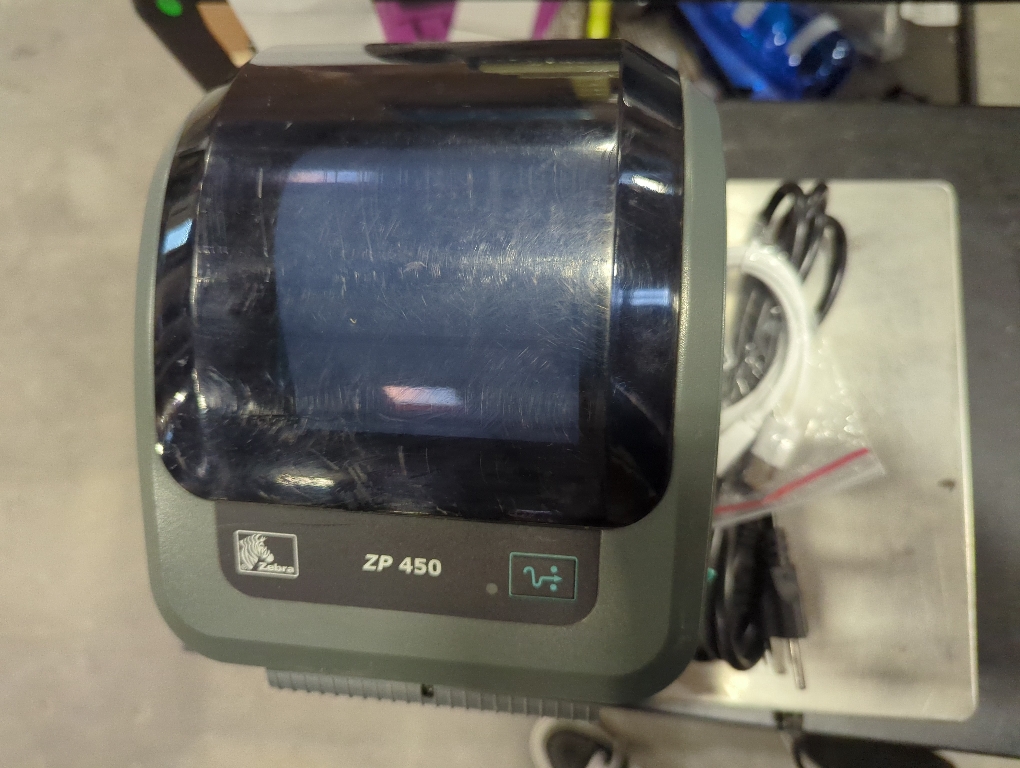 ZEBRA ZP 450 Label Thermal Bar Code Monochrome Printer ZP450-0501-0006A