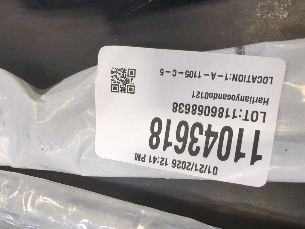 Black Alno A2802-8 Vita Bella 8 Center To Center Modern Smooth Bar Cabinet Bar Handle / Drawer