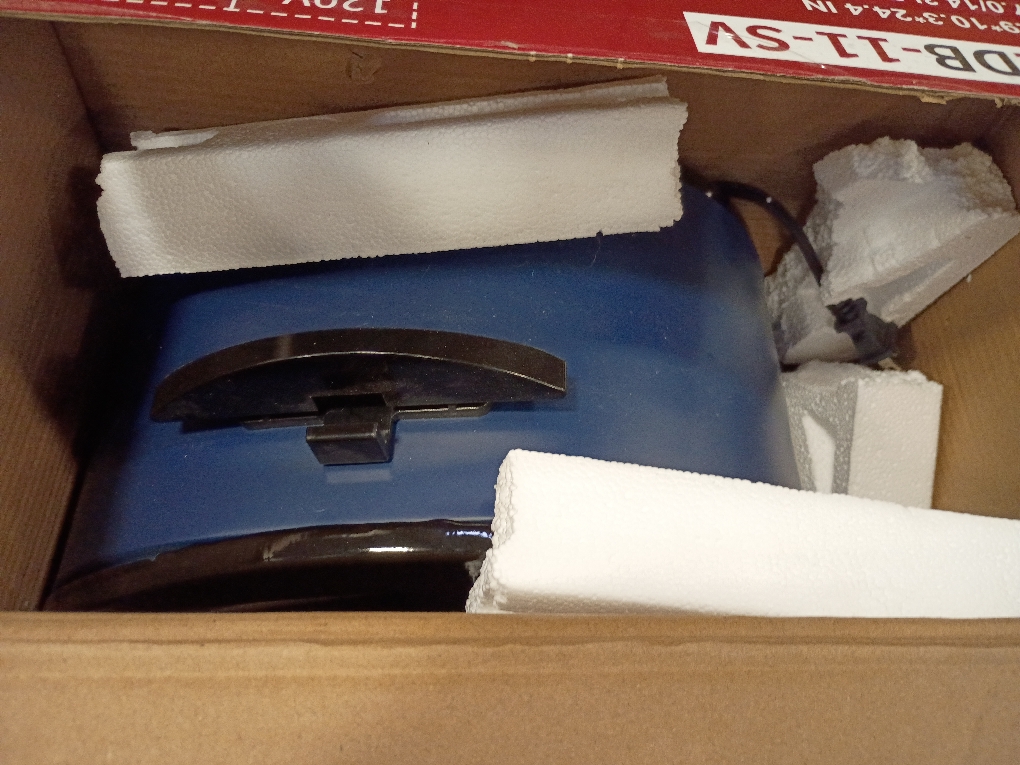 Sunvivi Roaster Oven, Electric Roaster Oven with Viewing Lid, 28lb 24-Quart Turkey Roaster with Unique Defrost/Warm Function, Large Roaster with Removable Pan & Rack, Stainless Steel, Blue