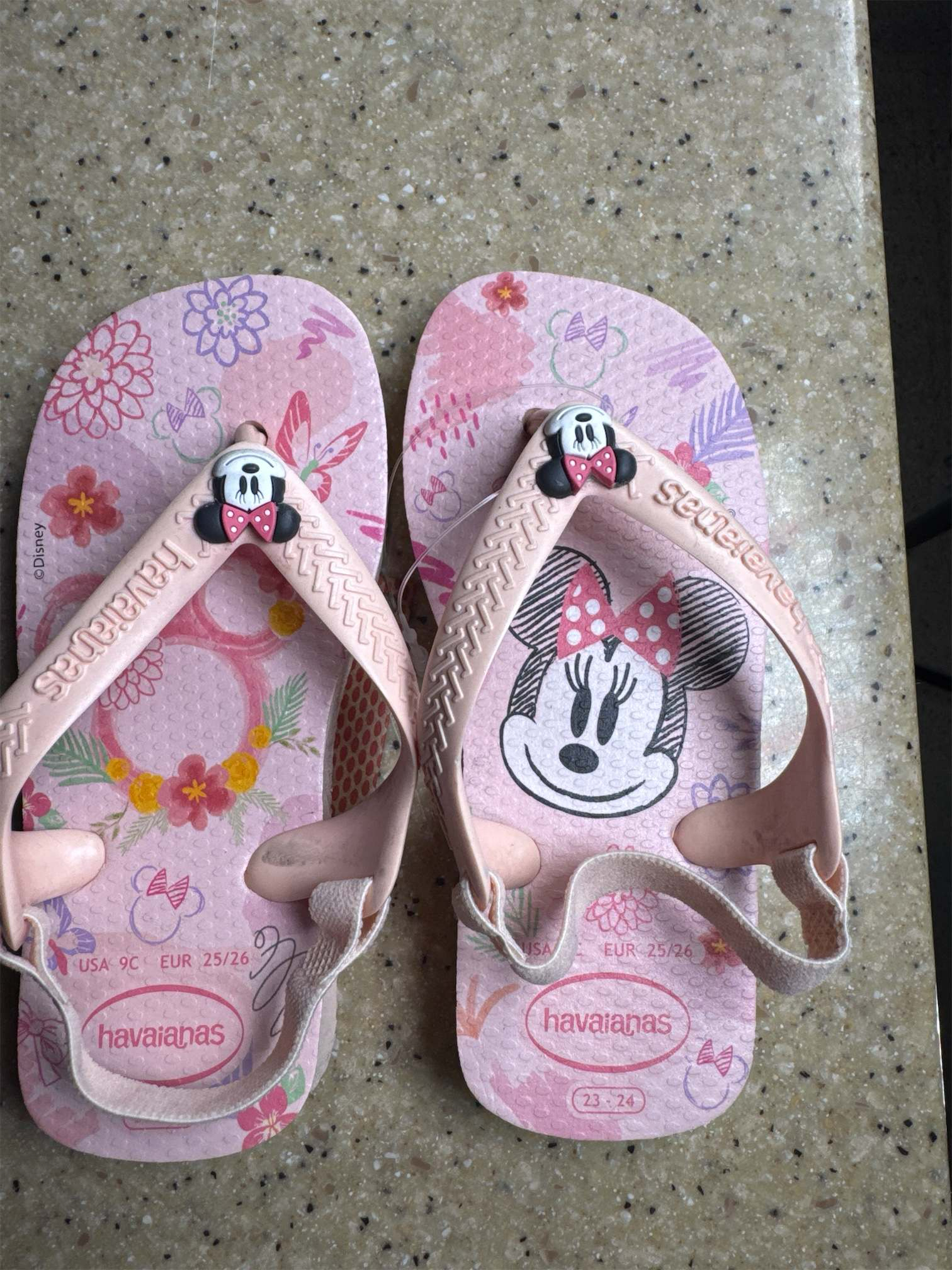 Baby Disney's Classics Flip Flop Sandals