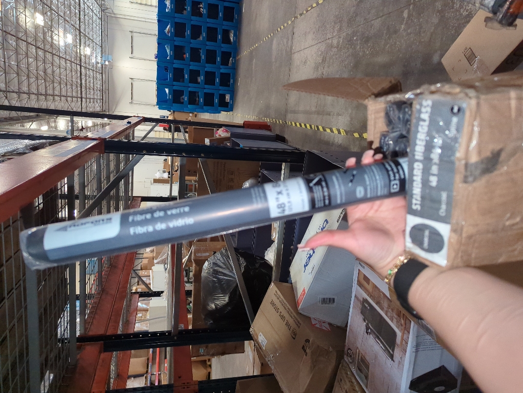 Saint-Gobain ADFORS Standard Screen, 48 Inches x 84 Inches Roll - Replacement Screen for Windows and Doors - Charcoal