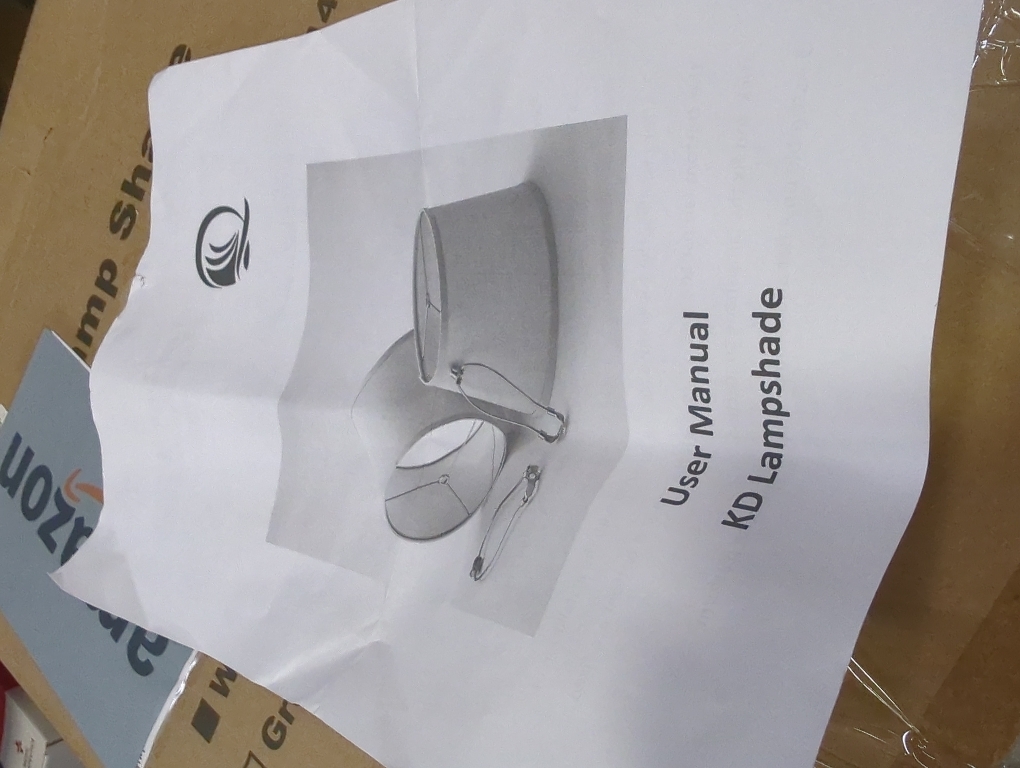 Set of 2 Color White size 12*14*11 lamp shades